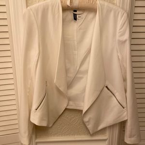 White dress jacket